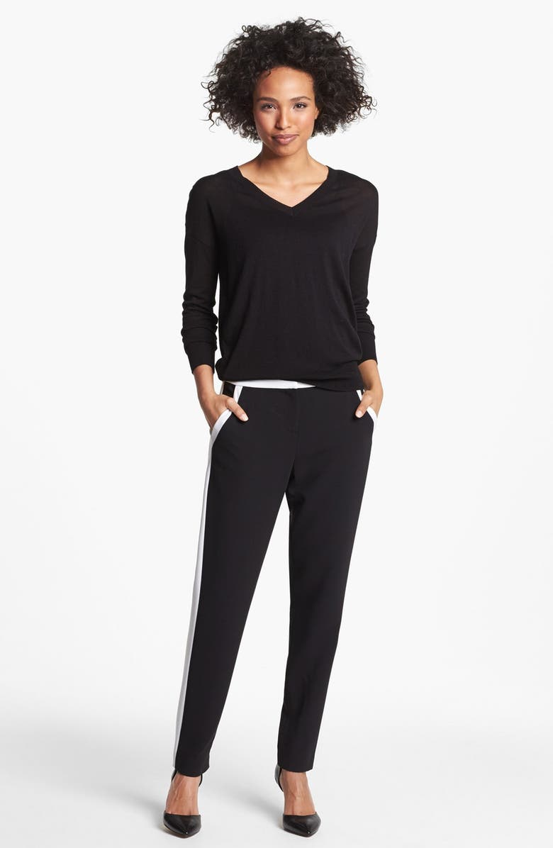 Halogen<sup>®</sup> Drop Shoulder V-Neck Sweater, Main, color, 