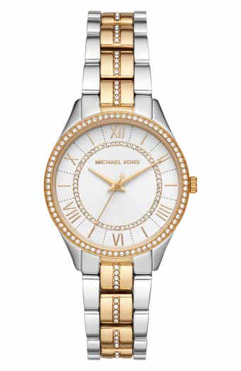 Michael Kors Lauryn Two-Tone Bracelet Watch, 33mm