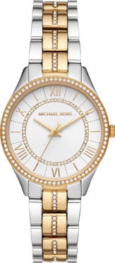 Michael Kors Lauryn Two-Tone Bracelet Watch, 33mm