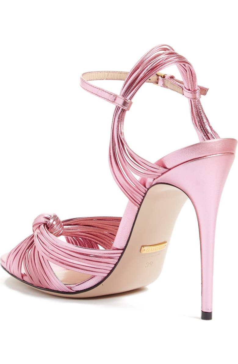 Gucci 'Allie' Peep Toe Pump, Alternate, color,