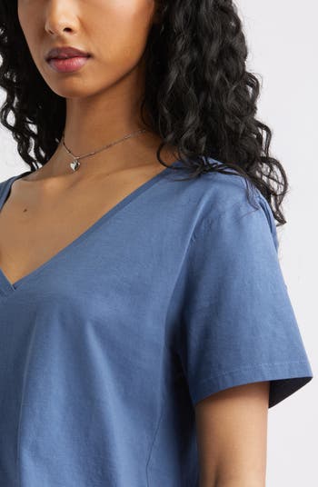 BP. Washed V-Neck Crop T-Shirt | Nordstrom