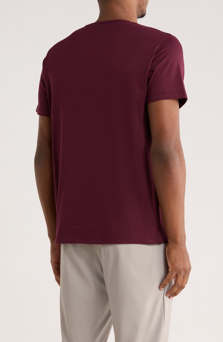 Calvin Klein Repeat Tape Layer Logo Graphic T-Shirt, Alternate, color, Winetasting