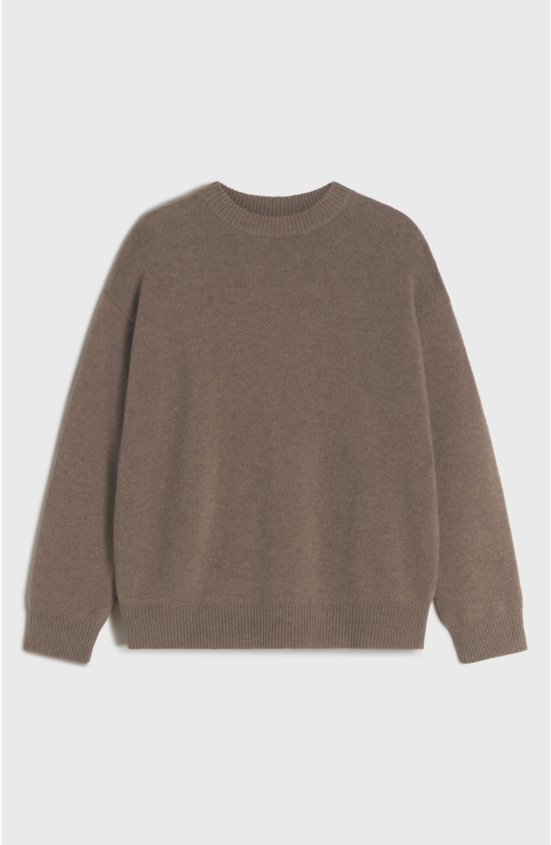 Almina Concept Oversized Wool/Cash Sweater, Alternate, color, Taupe Melange