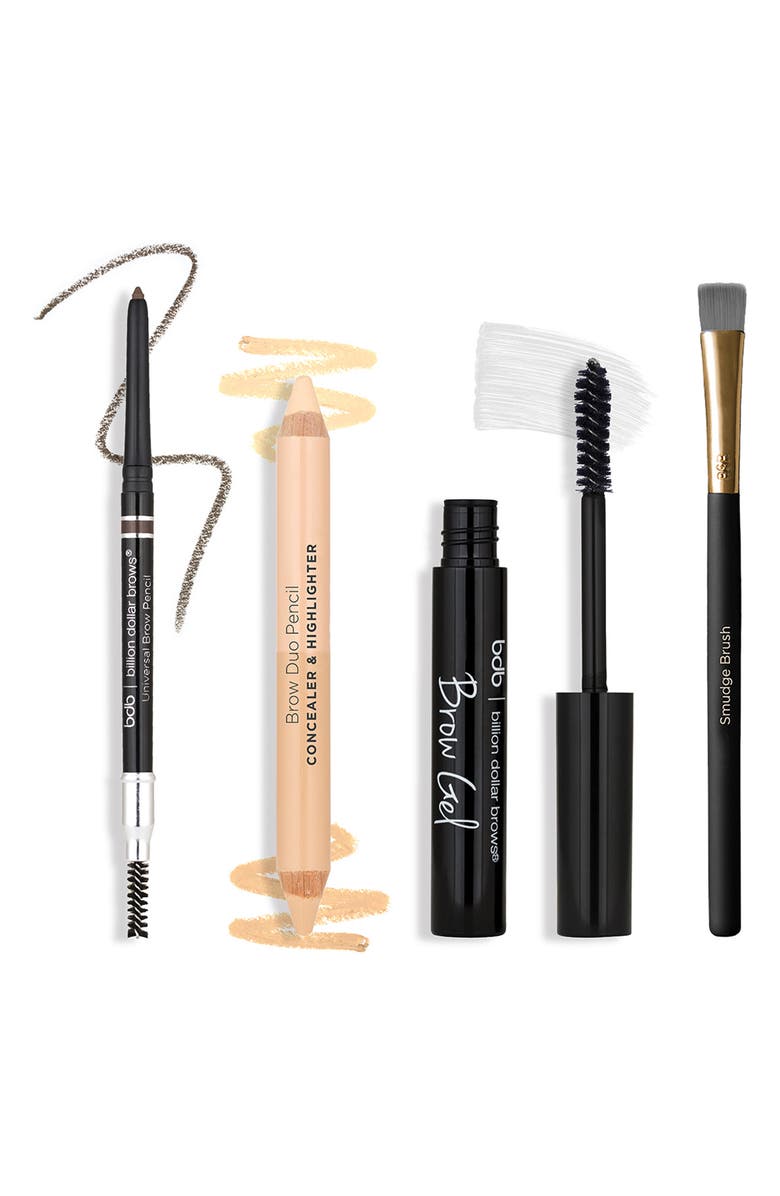 Billion Dollar Brows The Best Sellers 4-Piece Kit, Alternate, color, 