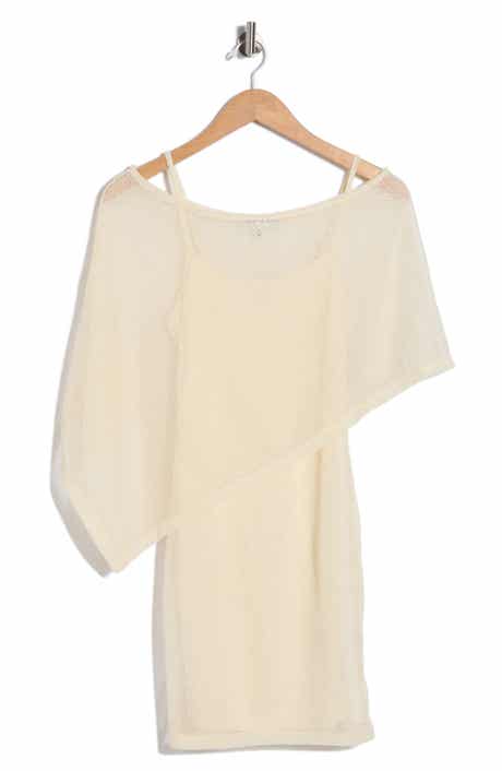 Madden Girl Two-Piece Poncho & Minidress Set