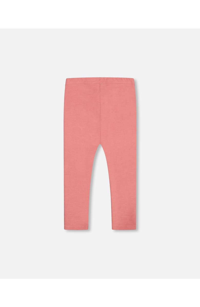 Deux par Deux Little Girl's Super Soft Rib Leggings Pink, Alternate, color,