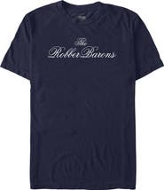 Crooks & Castles Men's Crooks & Castles The Robber Barons List Front and Back Graphic T-Shirt