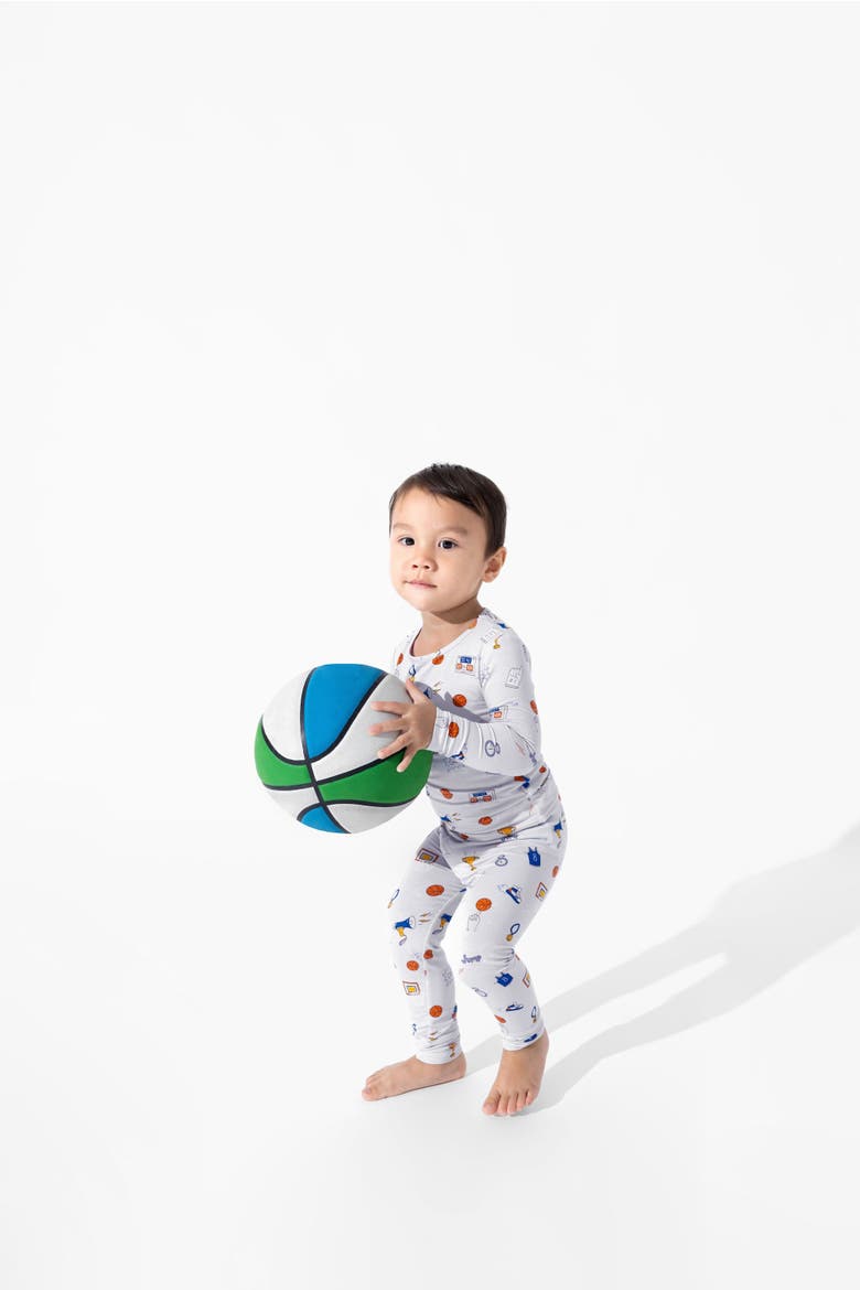 Kids' All Star Basketball Set of 2 Piece Pajamas, Alternate, color, All Star Basketball