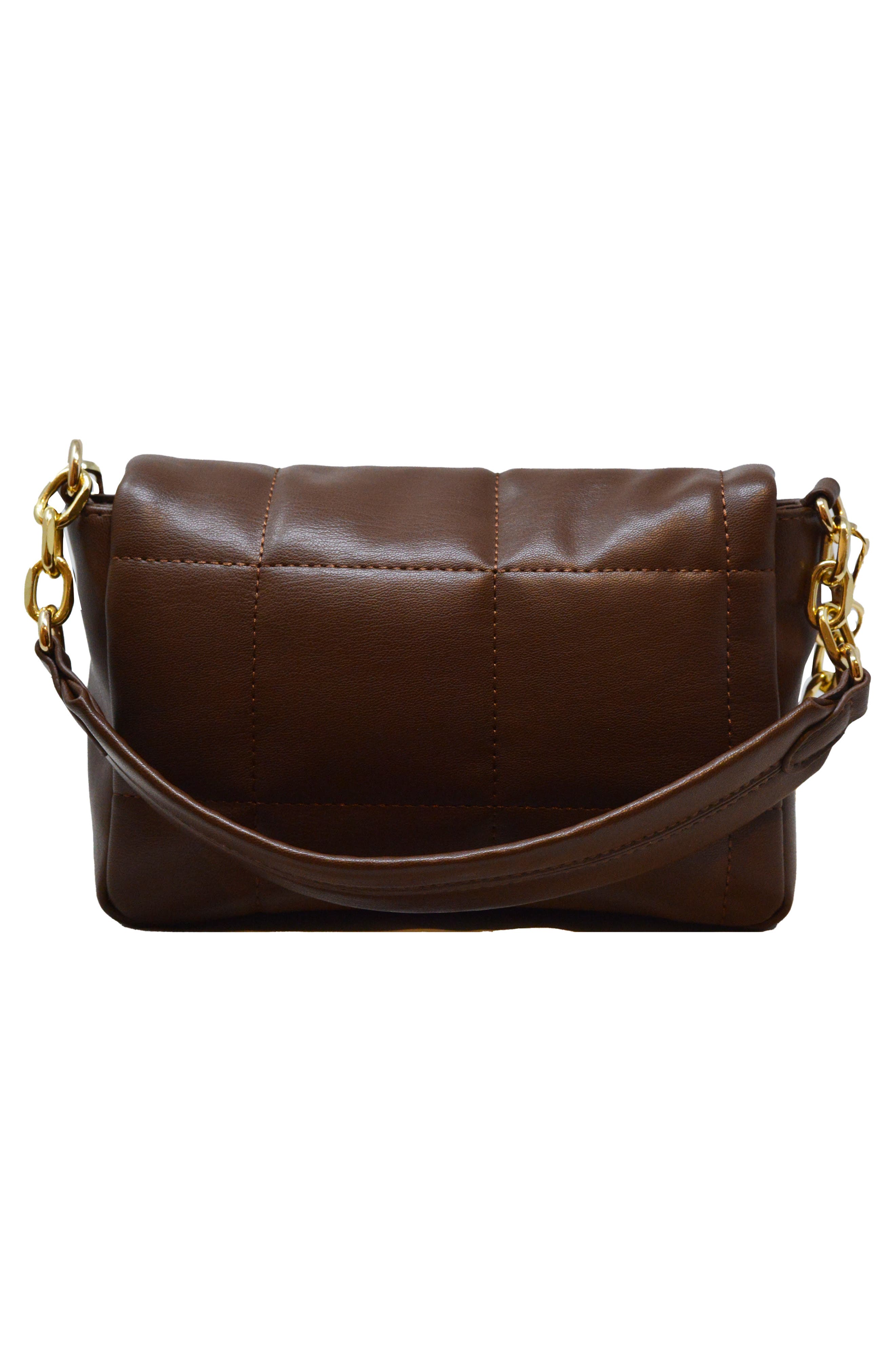 Veronica Convertible Shoulder Bag, Alternate, color, CHOCOLATE