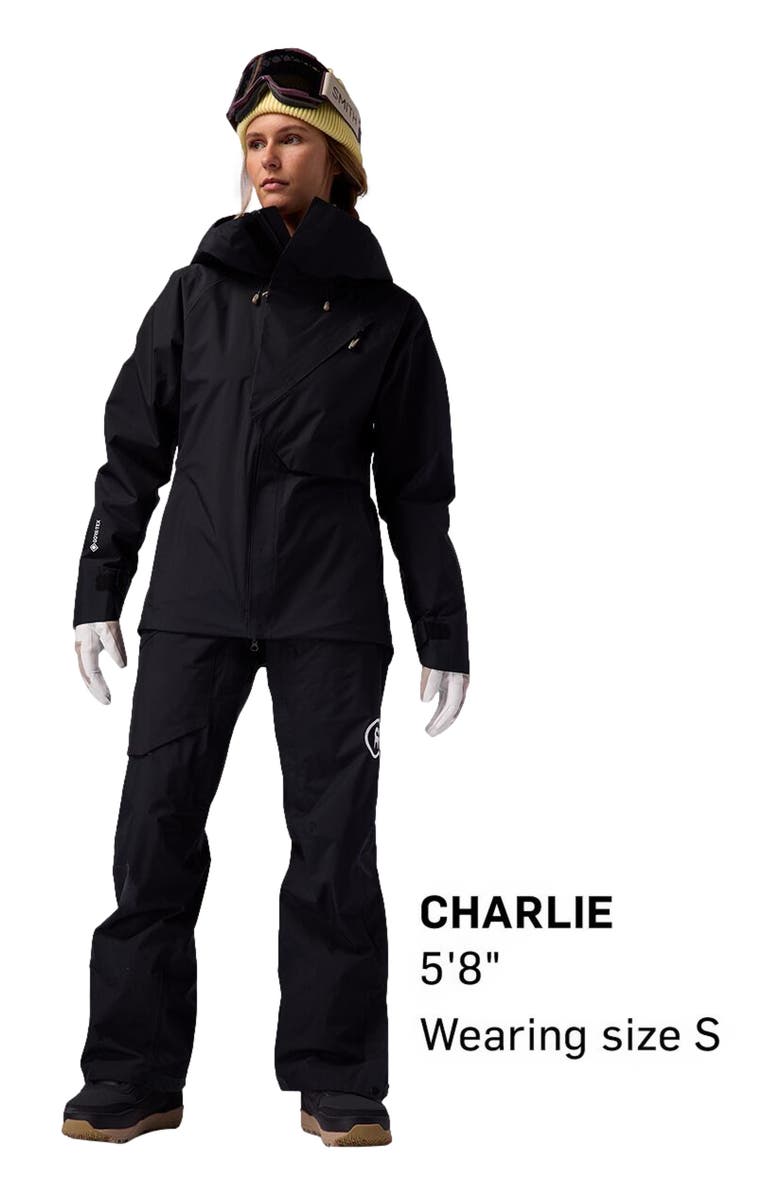 Backcountry Crestcarver Gore-Tex Shell Jacket - Women's, Alternate, color, Black