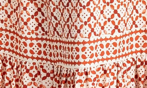 MAX STUDIO MAX STUDIO FLORAL SMOCKED MAXI DRESS