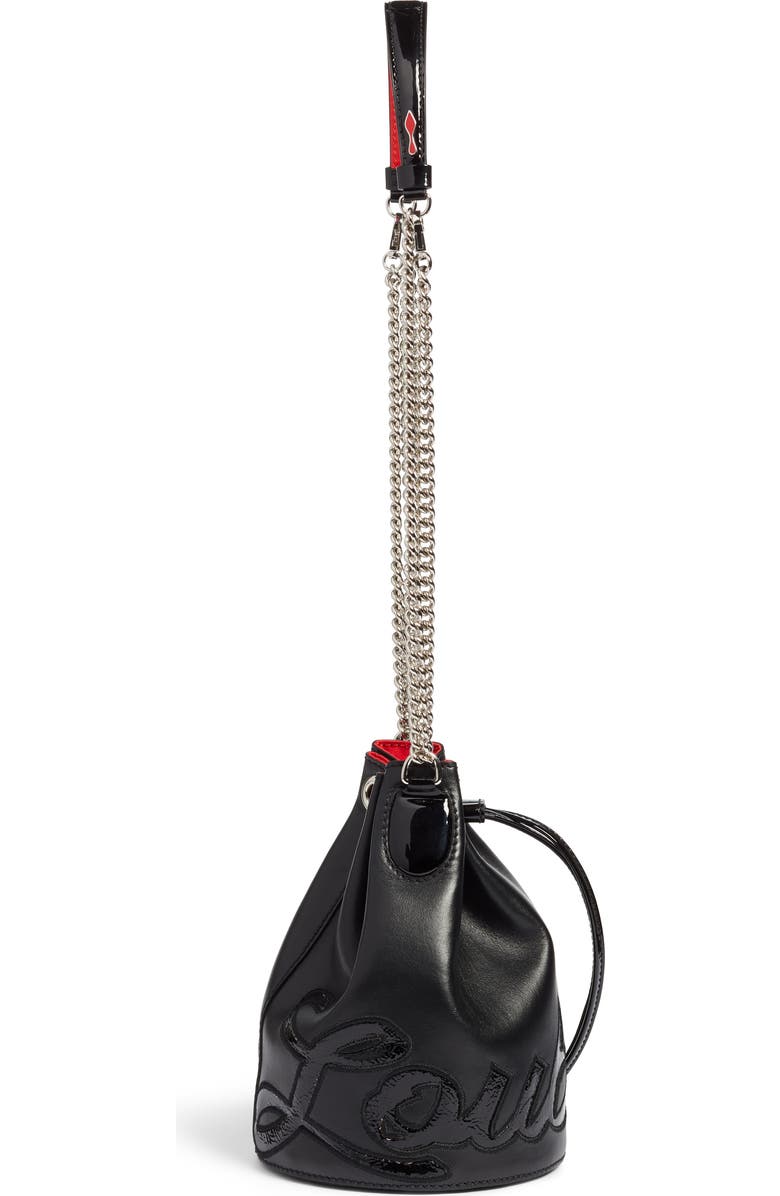 Christian Louboutin Marie Jane Calfskin Bucket Bag, Alternate, color,