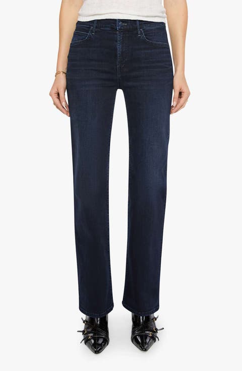 The Kick It High Waist Straight Leg Jeans