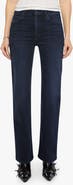 MOTHER The Kick It High Waist Straight Leg Jeans