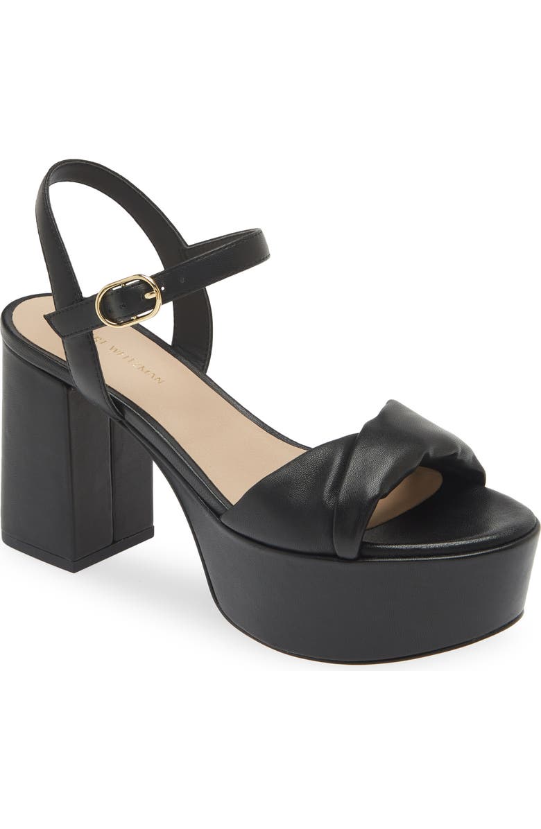 Stuart Weitzman Everly Block Heel Platform Sandal, Main, color,