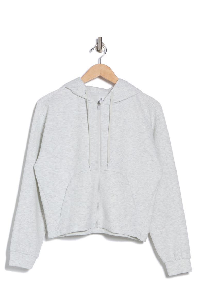 90 DEGREE BY REFLEX Raleigh Scuba Knit Full Zip Hoodie, Alternate, color,