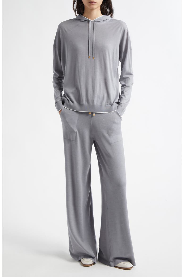 Wool Knit Drawstring Pants, Alternate, color, NEW DUST