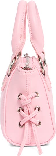 Whipstitch Top Handle Mini Satchel