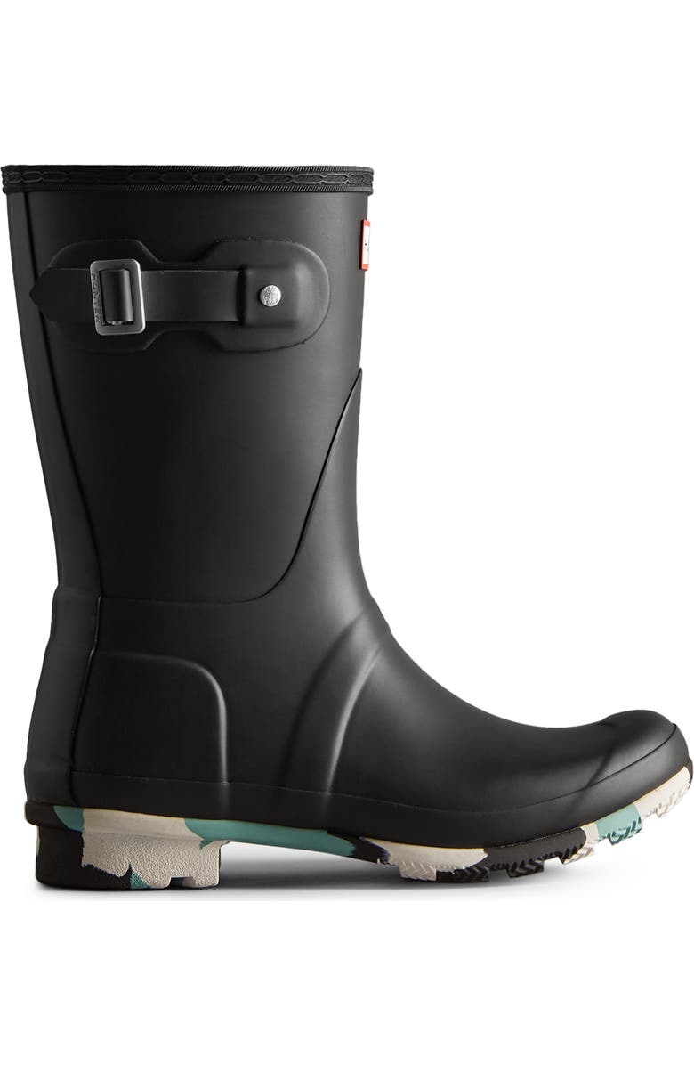 Hunter Original Short Colour Splash Waterproof Rain Boot, Alternate, color,
