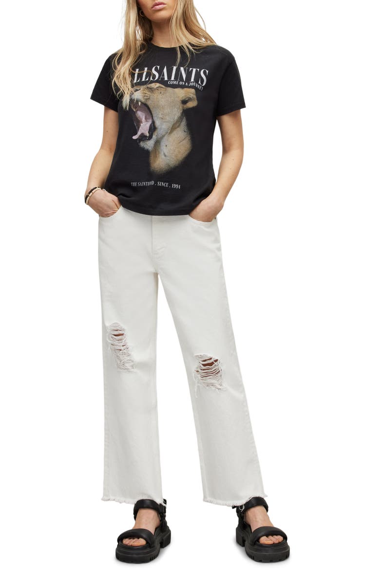 AllSaints Empera Grace Graphic T-Shirt, Alternate, color,