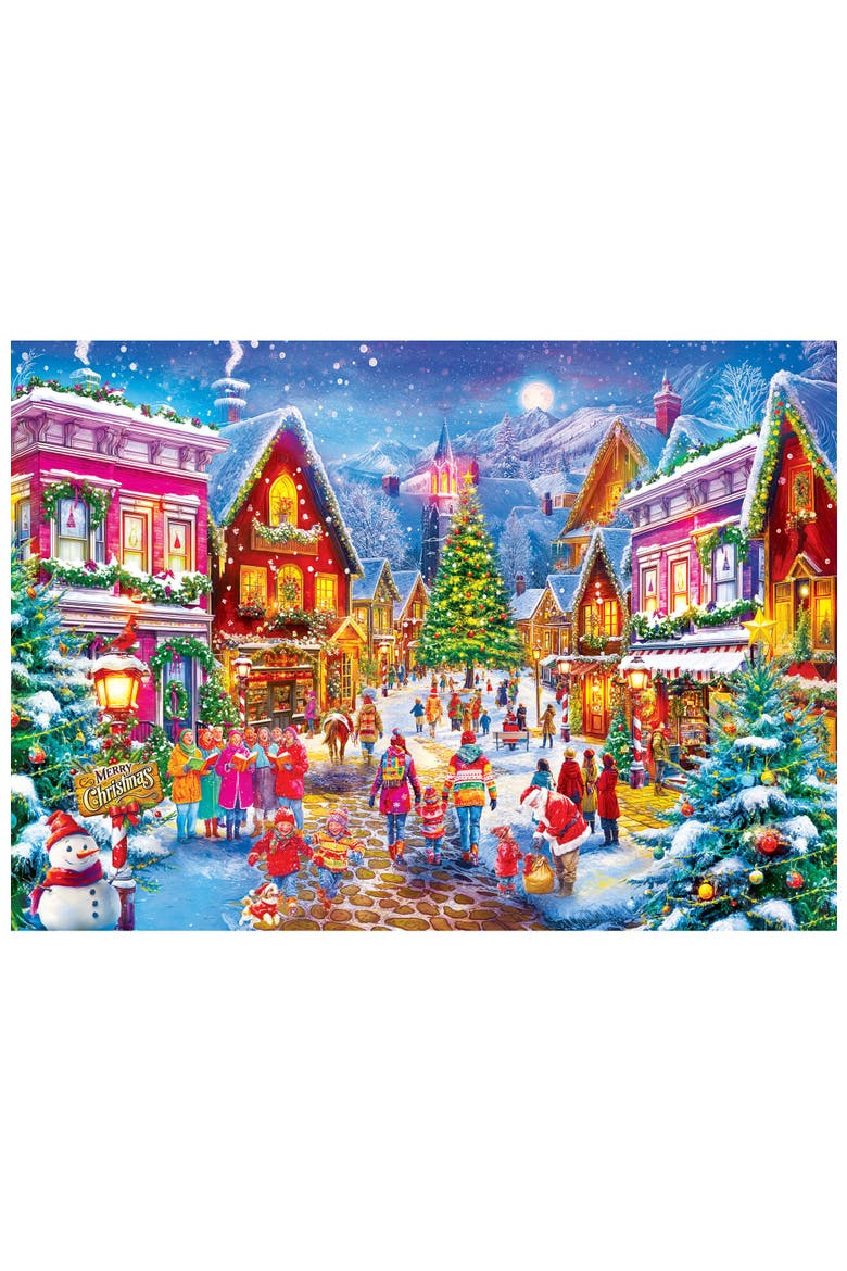 Glittering Night 500pc Glitter Puzzle, Alternate, color, Multicolor