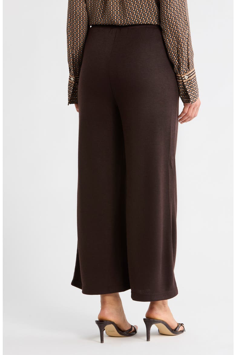 Crop Drawstring Pants, Alternate, color, CHOCOLATE