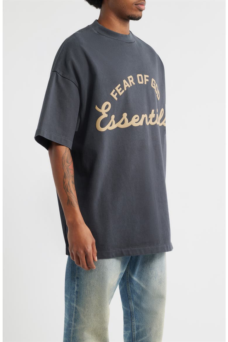 Training '90s Short Sleeve Logo Graphic T-Shirt, Alternate, color, FADED IRON GREY