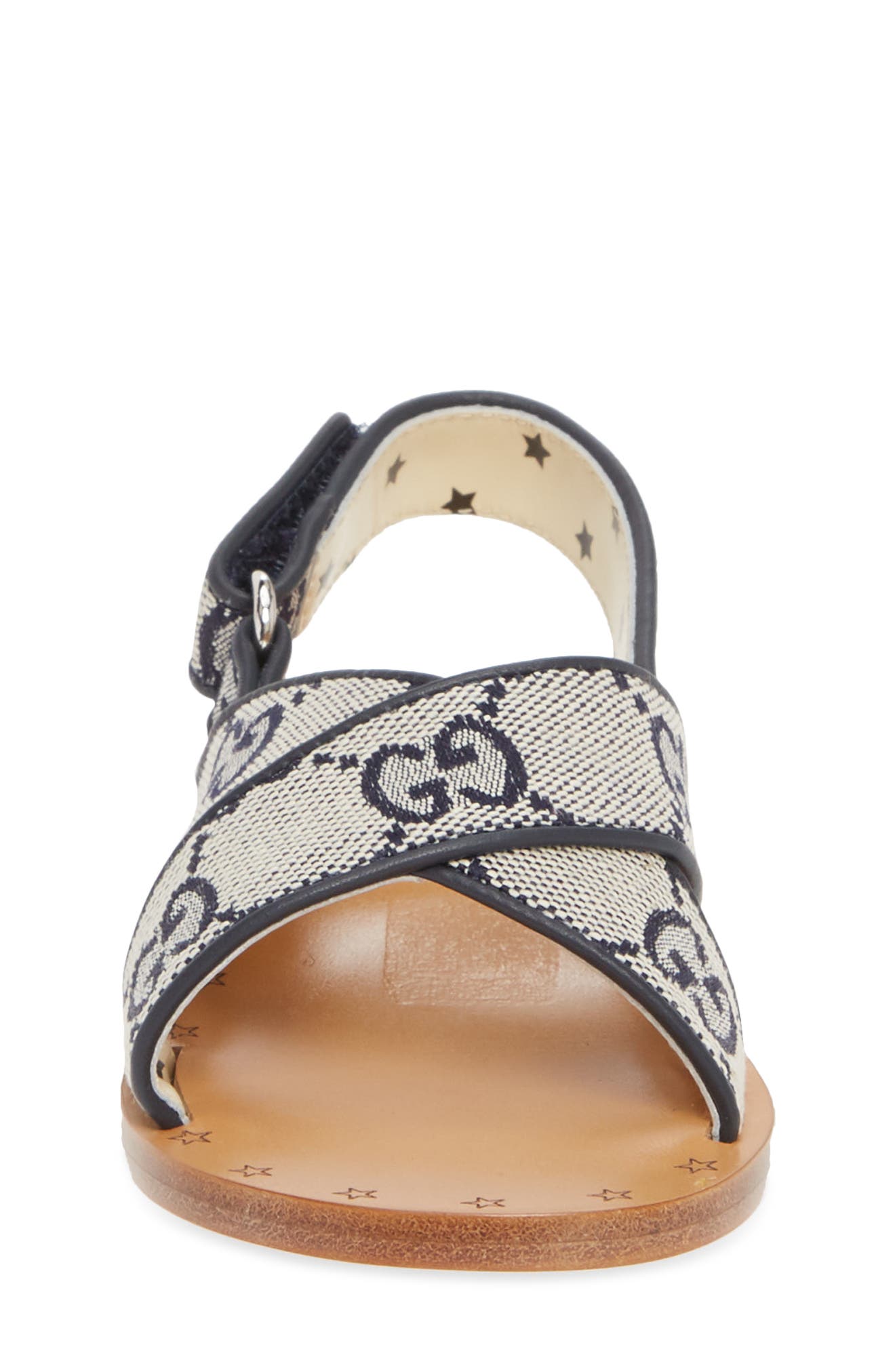 Gucci Logo Sandal, Alternate, color, 