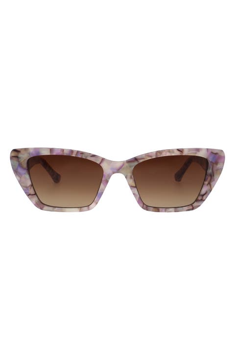 53mm Cat Eye Sunglasses