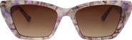 Florence by Mills 53mm Cat Eye Sunglasses