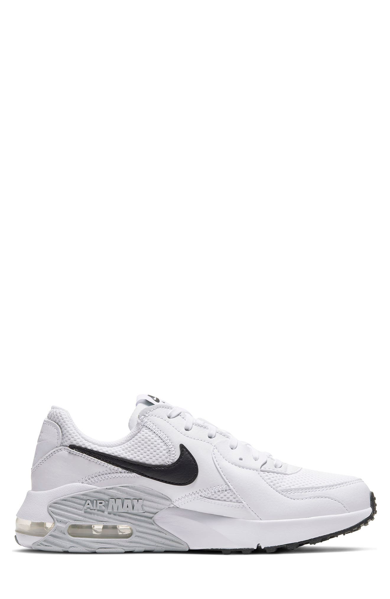 Nike Air Max Excee Sneaker, Alternate, color, 101 White/Black