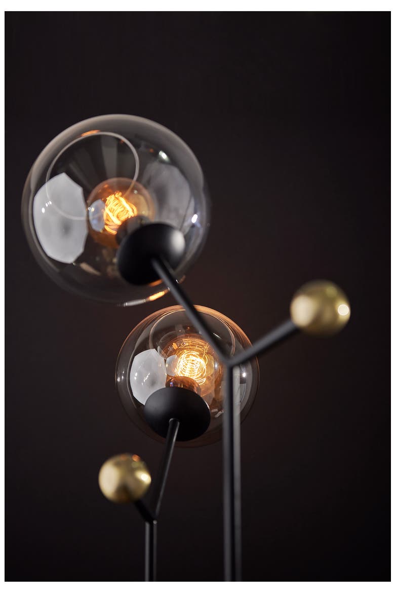Dusk Floor Lamp, Alternate, color, BLACK