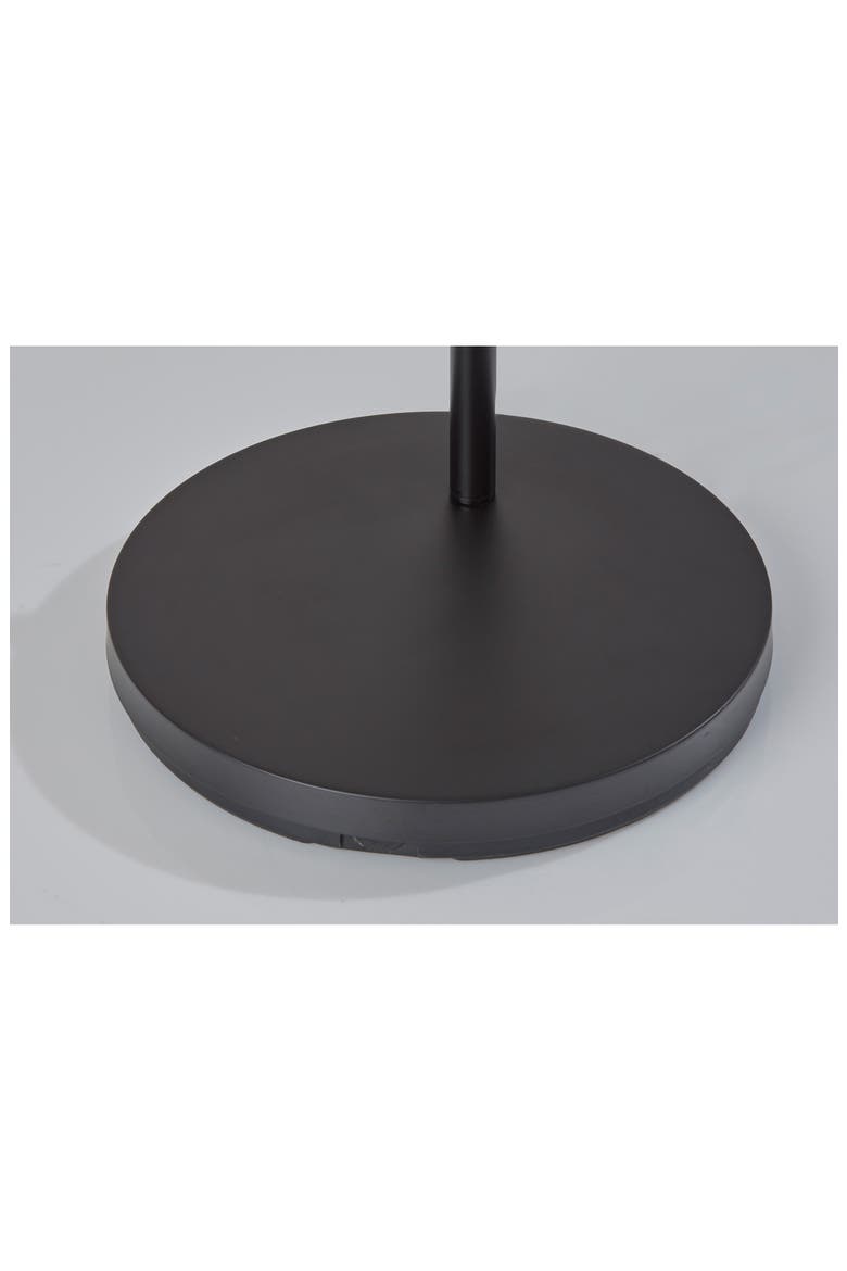 Ronan LED Arc Lamp, Alternate, color, BLACK