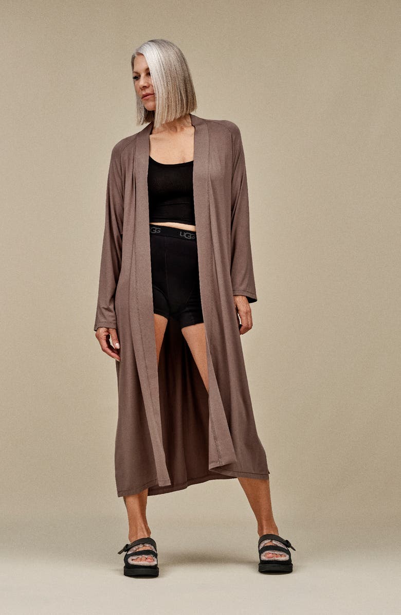 UGG<sup>®</sup> Greenport Genuine Shearling Slide Sandal, Alternate, color,