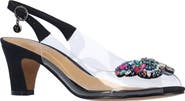 J. Reneé Gloriana Slingback Peep Toe Sandal