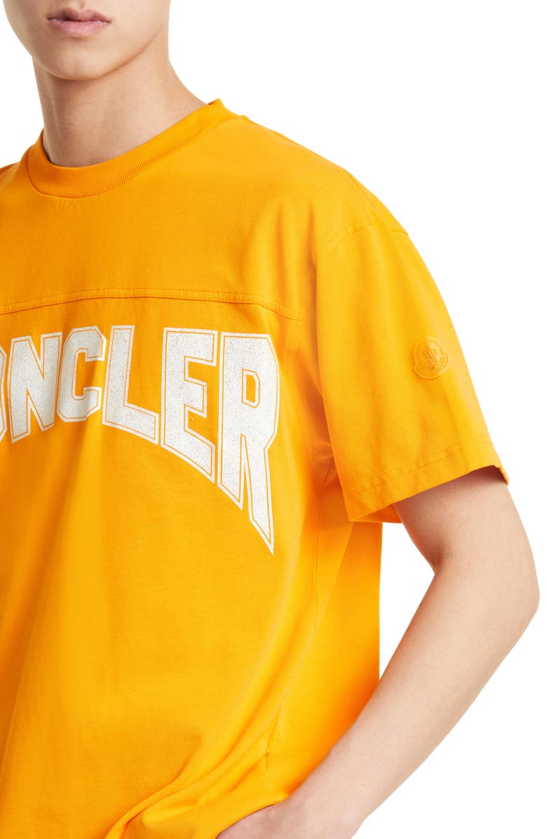 Moncler Logo Graphic Tee, Alternate, color, 