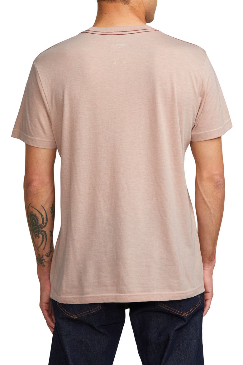 Luau Vistas Slim Fit Graphic T-Shirt, Alternate, color, PALE MAUVE