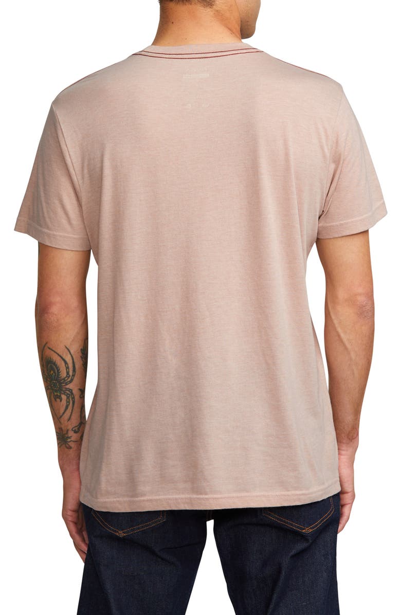 RVCA Luau Vistas Slim Fit Graphic T-Shirt, Alternate, color, Pale Mauve