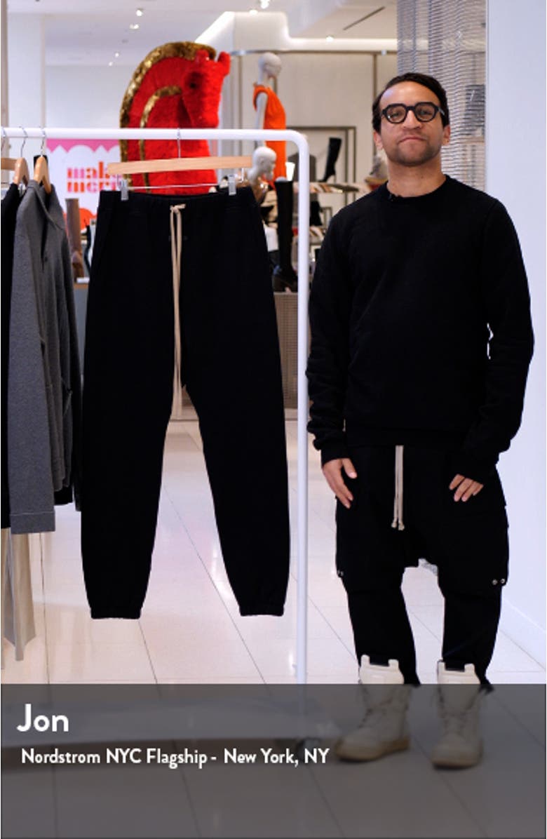 Eternal Cotton Fleece Sweatpants, sales video thumbnail