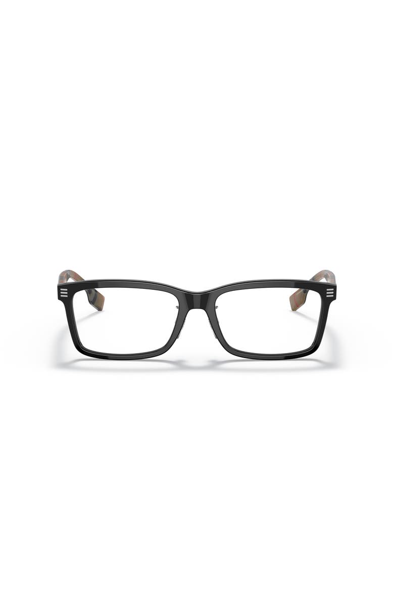 Burberry 56mm Rectangle optical glasses, Alternate, color, 