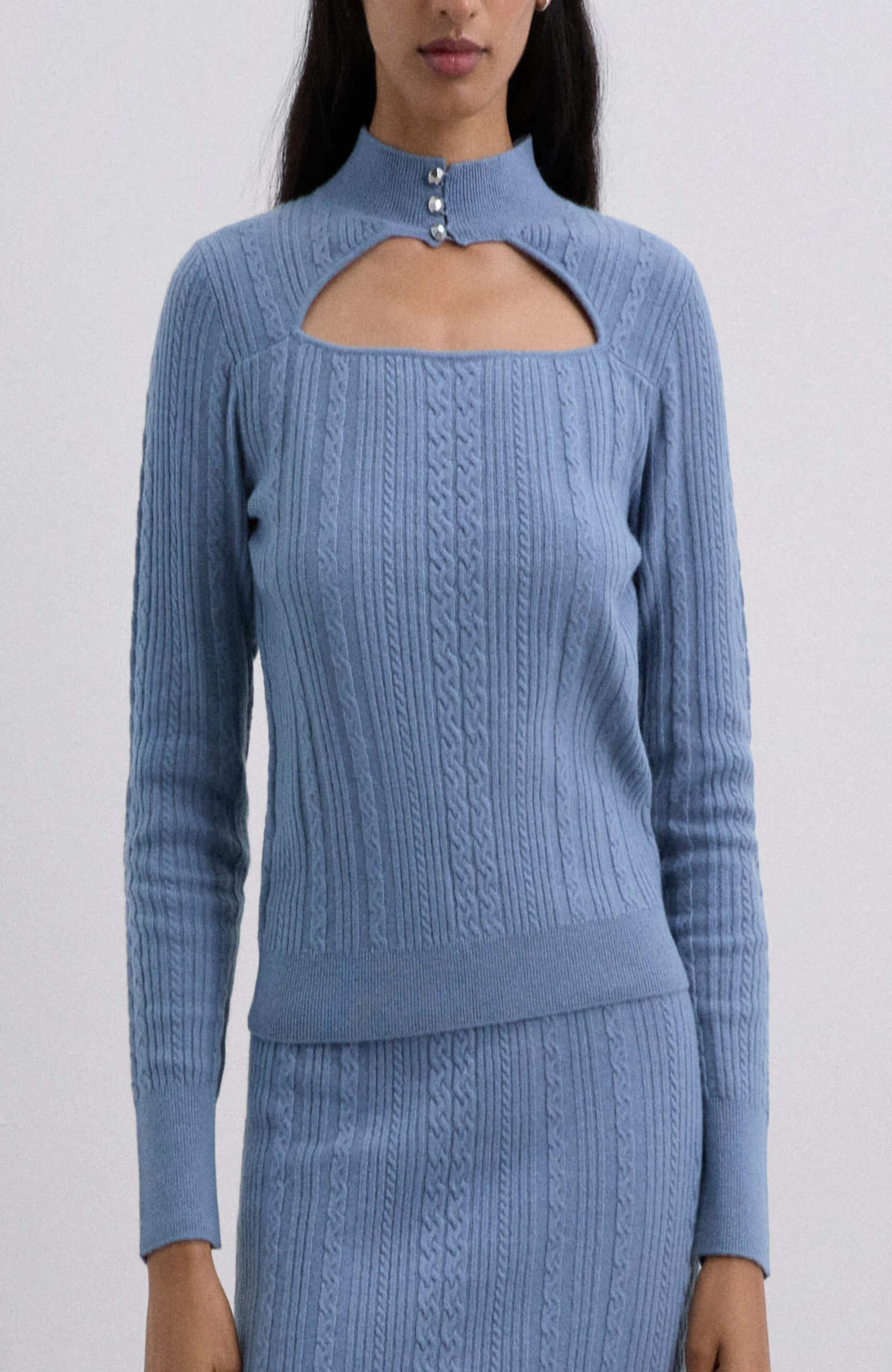 Butbraidopenset Jumper
