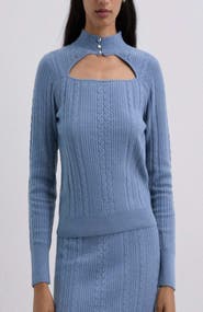 Scalpers Butbraidopenset Jumper