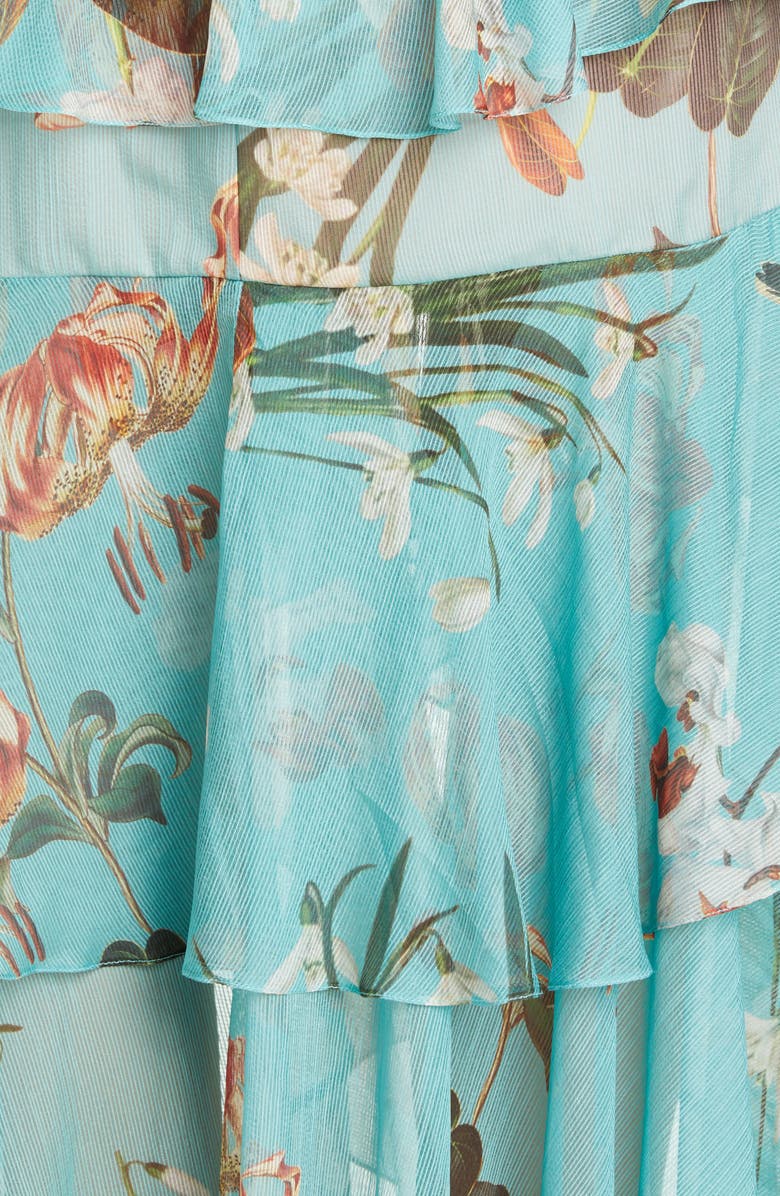 PatBO Patricia Bonaldi PatBO Carolina Tie Front Long Sleeve Crop Top, Alternate, color, 