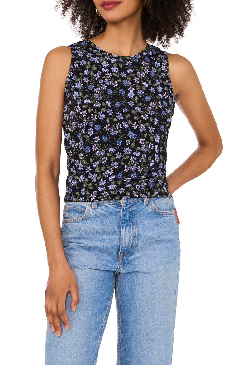 Floral Keyhole Tank, Main, color, FROZEN