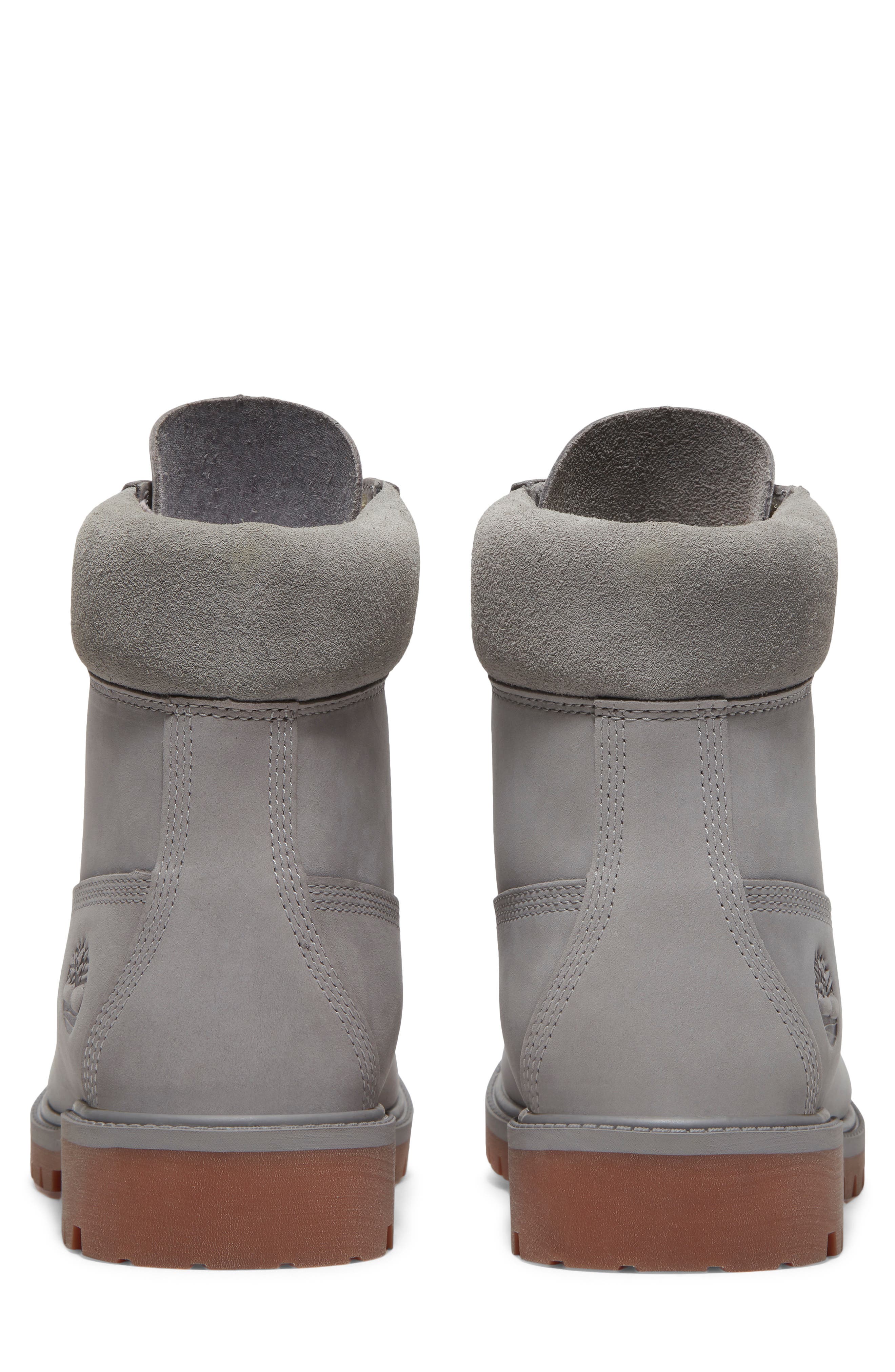 Heritage Waterproof Leather Boot, Alternate, color, MEDIUM GREYOUT NUBUCK