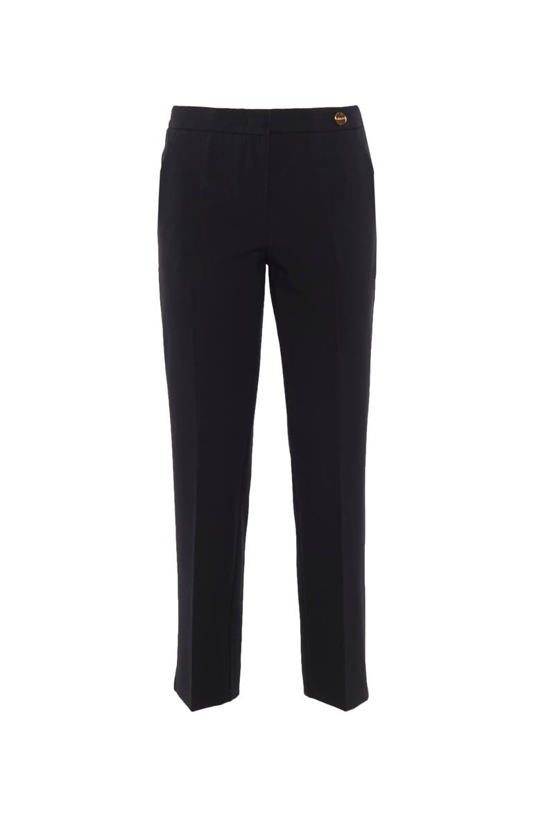 Callas Milano CHARLOTTE Stretch Jersey Cropped Boy Pants, Main, color, Black