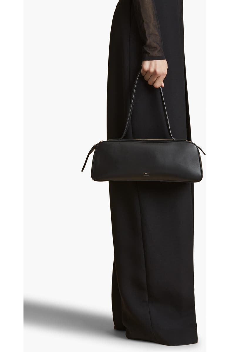 Khaite Simona Leather Shoulder Bag, Alternate, color,