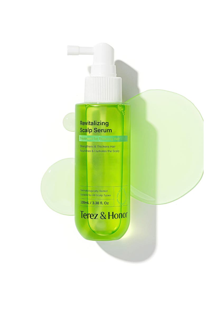 Revitalizing Scalp Serum, Main, color, Green