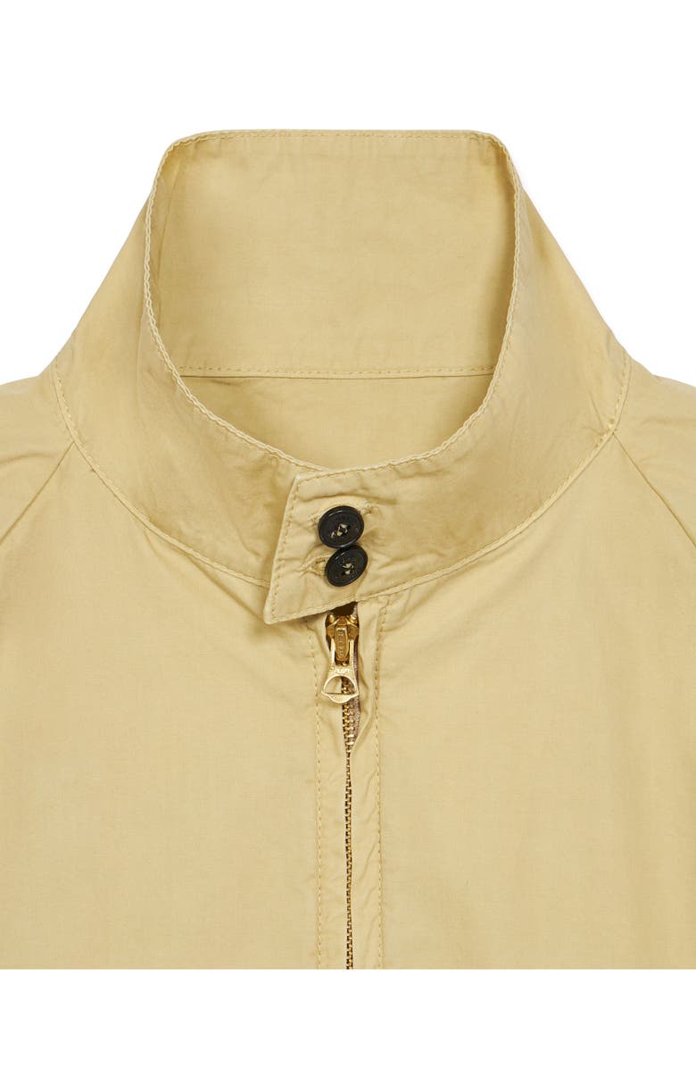 Fortela Carol Cotton Poplin Zip-Up Jacket, Alternate, color, Khaki