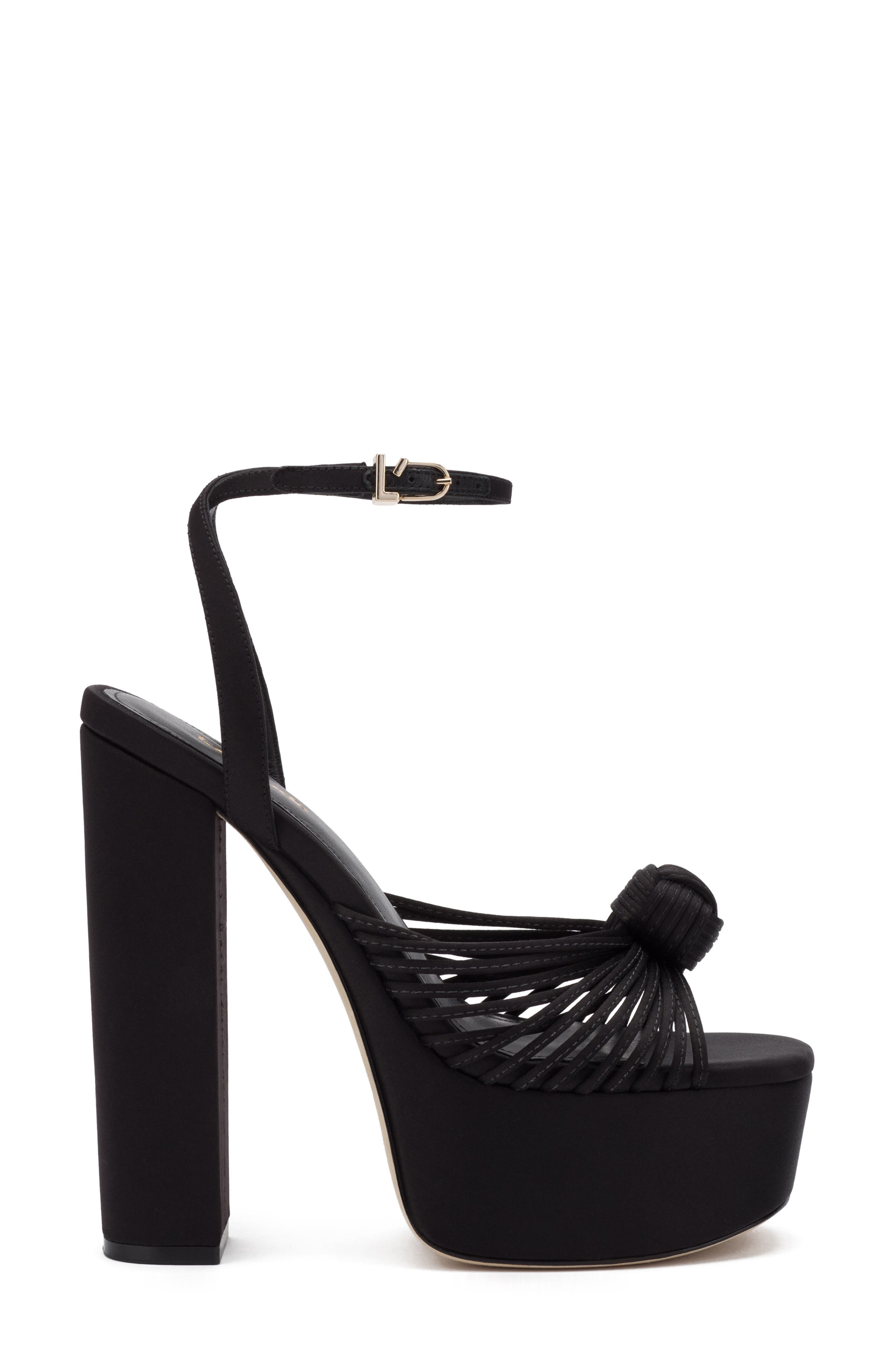 Larroudé Valerie Ankle Strap Platform Sandal, Alternate, color, 